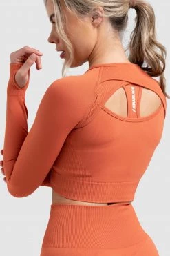 Pony Hyperflex 2 Longsleeve - Burnt Orange