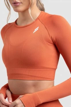 Pony Hyperflex 2 Longsleeve - Burnt Orange