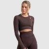 Pony Womens Hyperflex 2 Longsleeve - Coco Brown