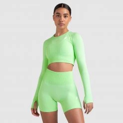 Pony Hyperflex 2 Longsleeve - Lime Green