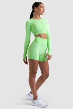 Pony Hyperflex 2 Longsleeve - Lime Green