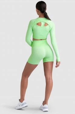 Pony Hyperflex 2 Longsleeve - Lime Green