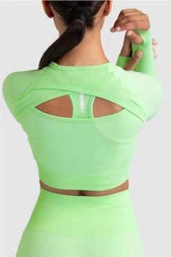Pony Hyperflex 2 Longsleeve - Lime Green