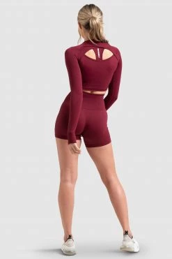 Pony Hyperflex 2 Longsleeve - Sangria Red