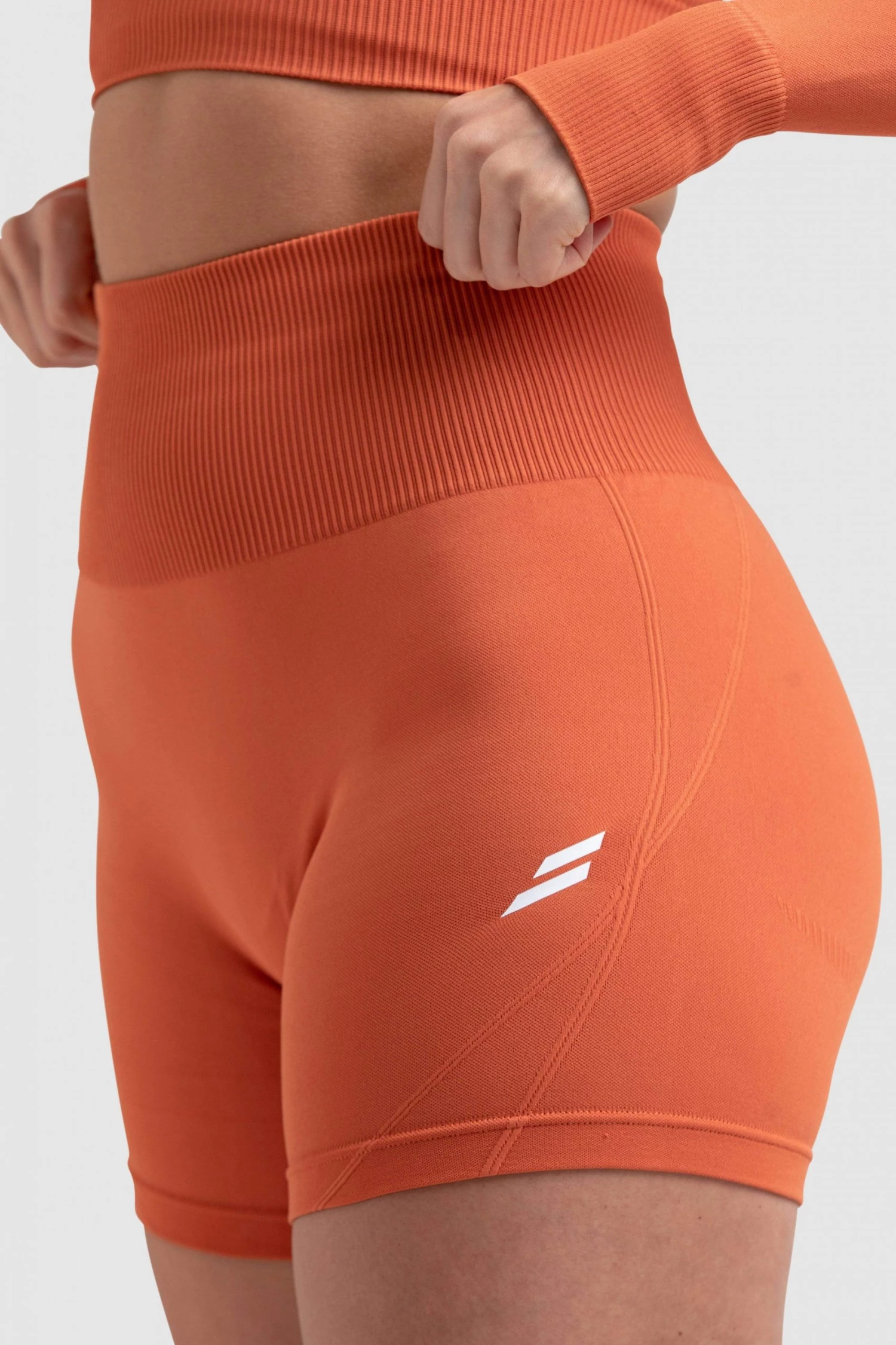 Pony Womens Hyperflex 2 Shorts - Burnt Orange