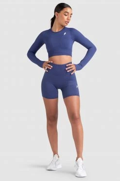 Pony Womens Hyperflex 2 Shorts - Cobalt Blue