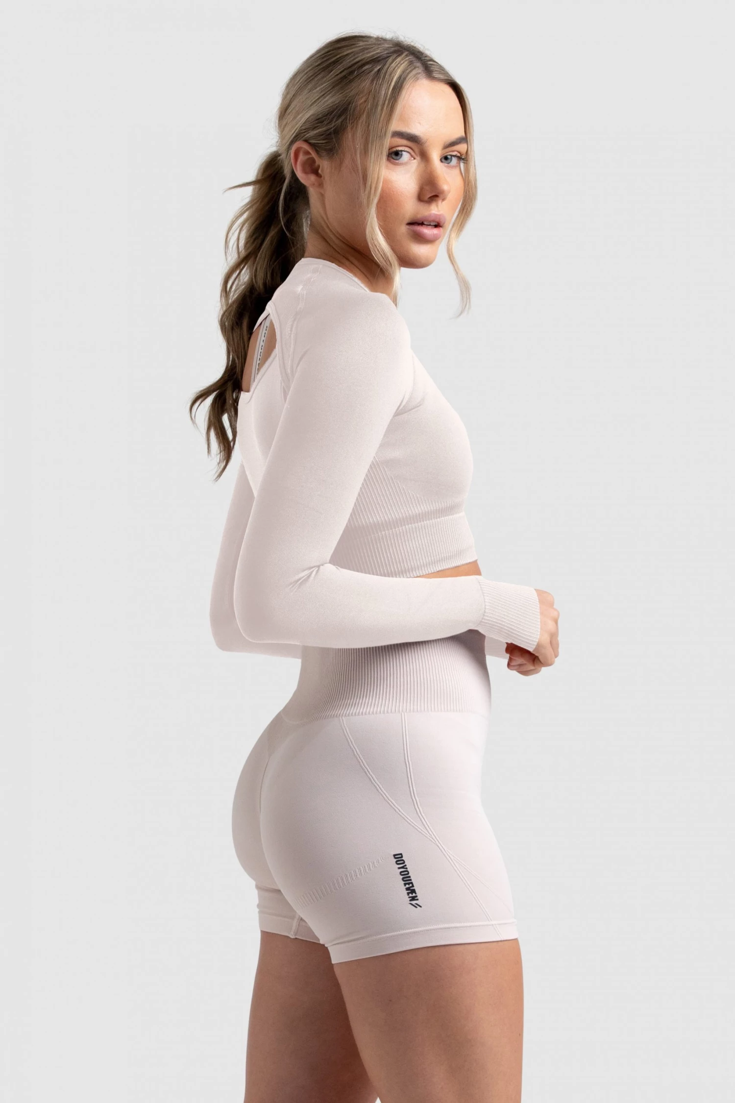 Pony Hyperflex 2 Shorts - Ivory White Womens