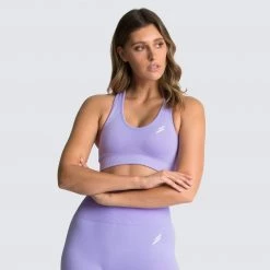Returns Hyperflex Seamless Crop - Lavender Purple