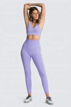 Returns Hyperflex Seamless Crop - Lavender Purple