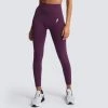 Female Outlet Hyperflex Seamless Leggings - Plum Purple