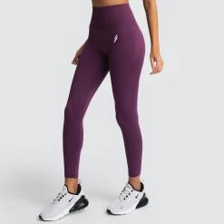 Female Outlet Hyperflex Seamless Leggings - Plum Purple
