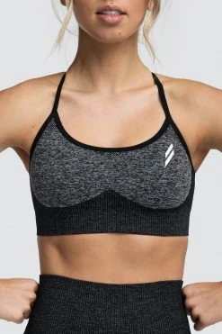 Pony Impact Seamless Crop - Black Womens