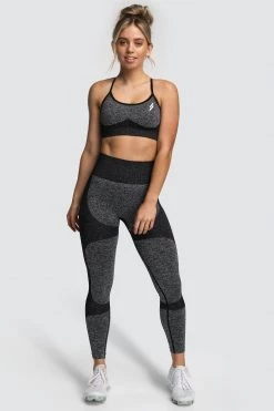 Pony Impact Seamless Crop - Black Womens