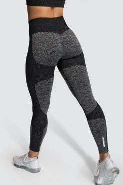Pony Impact Seamless Leggings - Black Womens