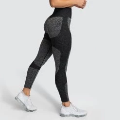 Pony Impact Seamless Leggings - Black Womens