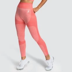 Female Outlet Womens Impact Seamless Leggings - Coral Pink