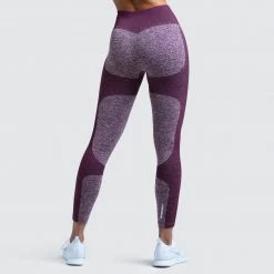 Female Outlet Womens Impact Seamless Leggings - Plum Purple