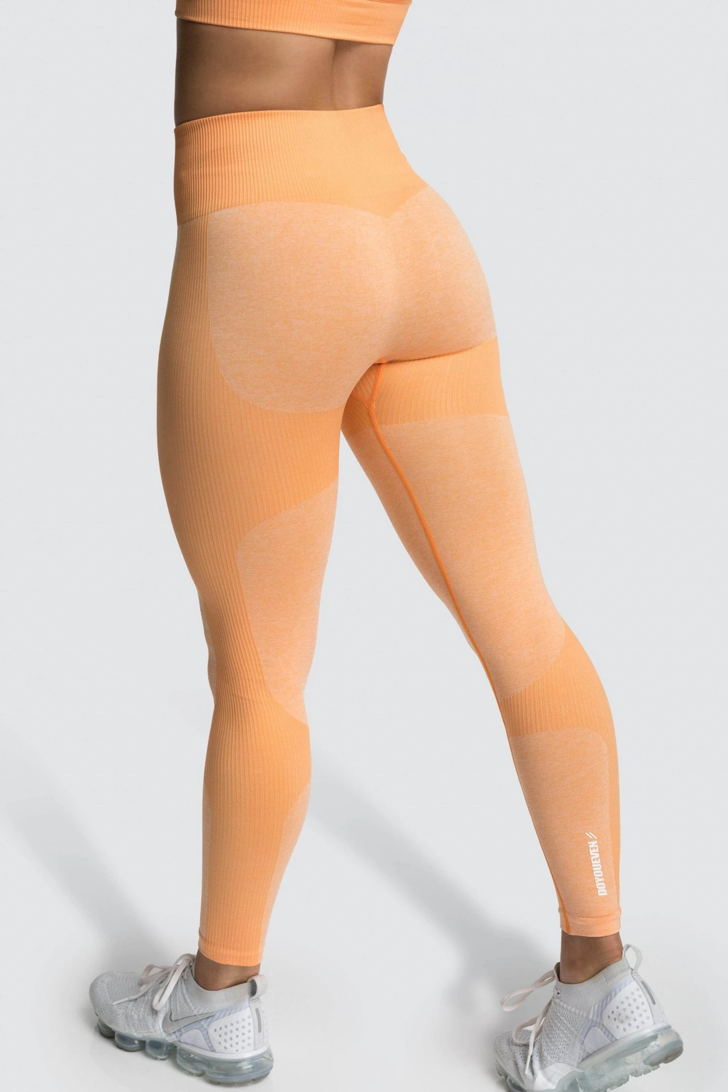 Female Outlet Womens Impact Seamless Leggings - Sorbet Orange