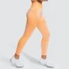 Female Outlet Womens Impact Seamless Leggings - Sorbet Orange