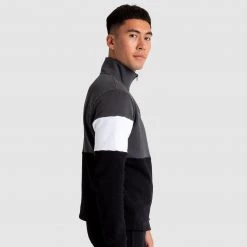 Aivory Legacy ¼ Zip Jumper - Charcoal/Black