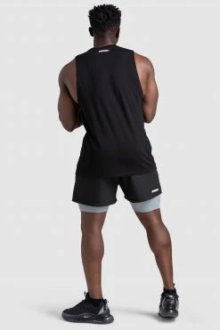 Aivory LYM Boxed Muscle Tank - Black Mens