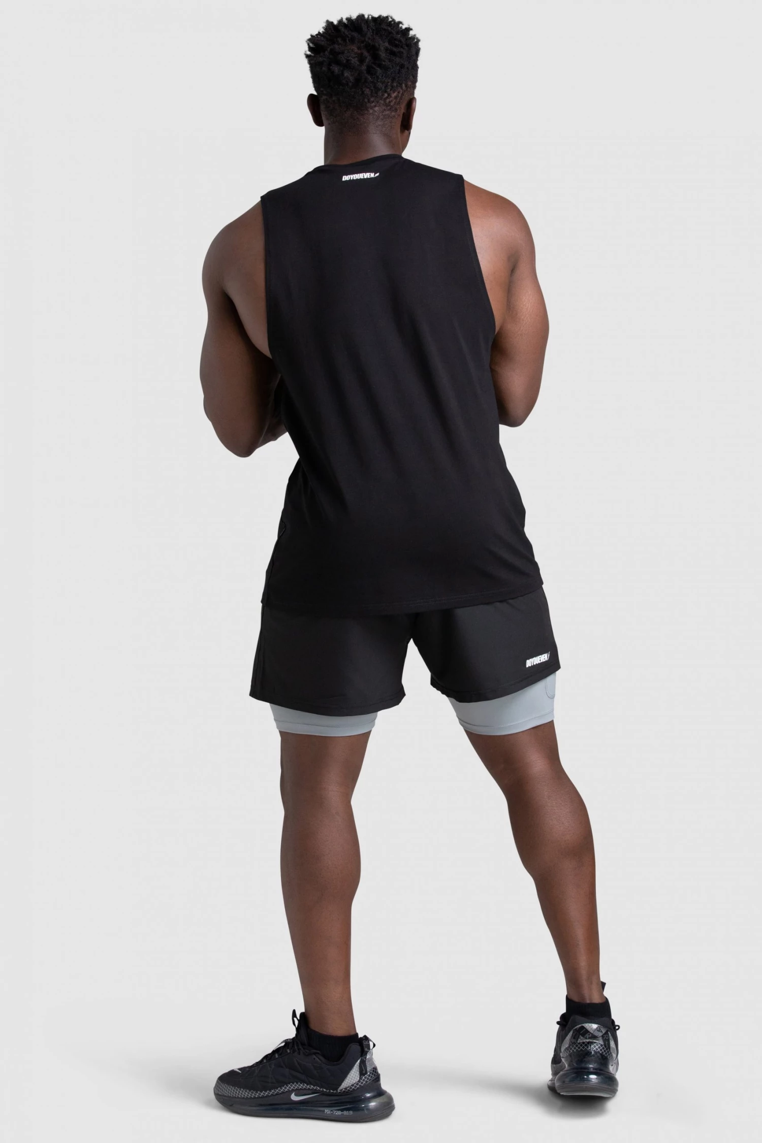 Aivory LYM Boxed Muscle Tank - Black Mens
