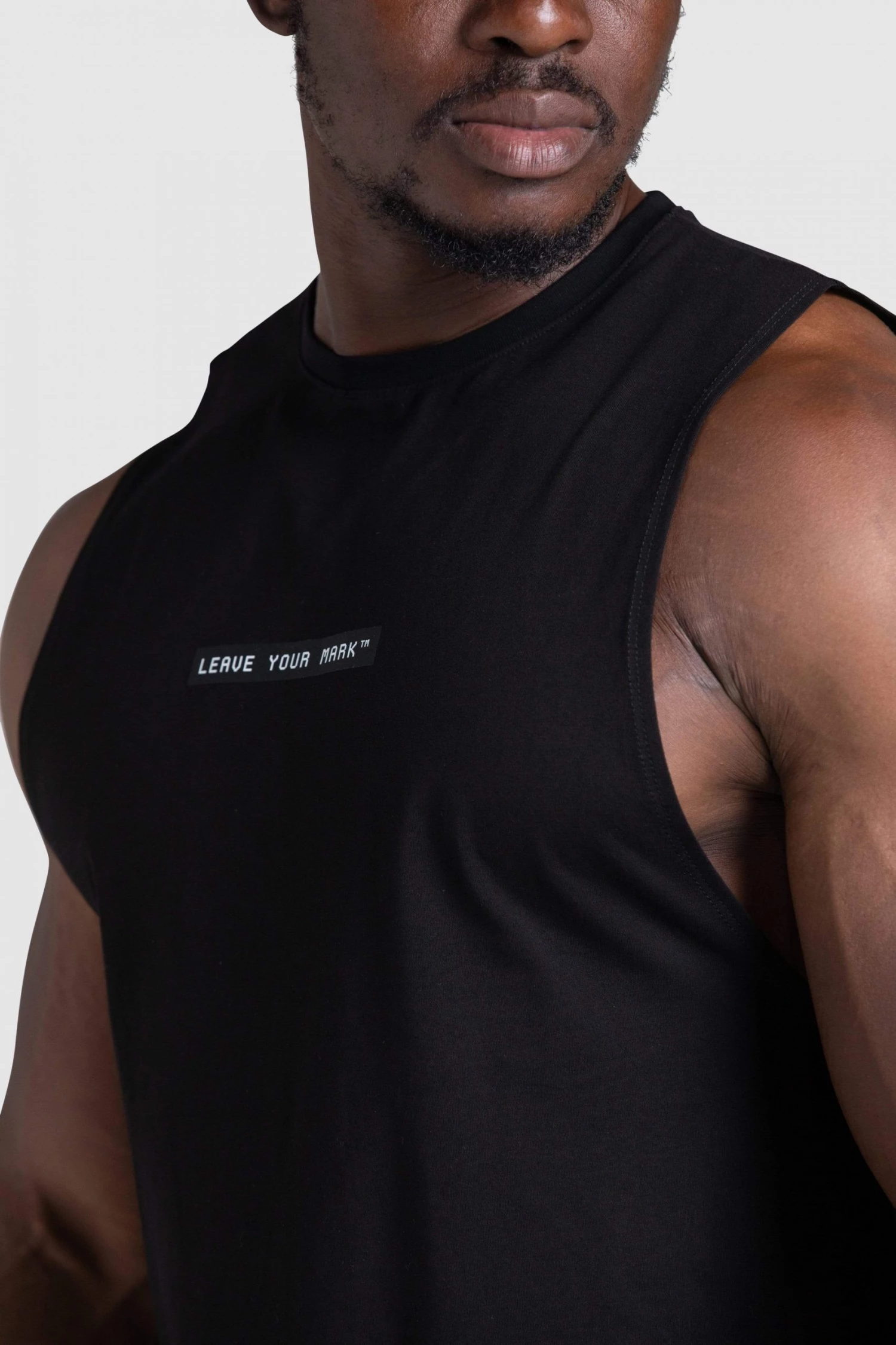 Aivory LYM Boxed Muscle Tank - Black Mens