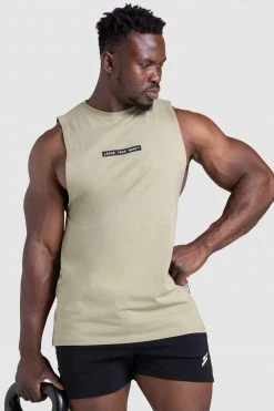 Aivory LYM Boxed Muscle Tank - Sage Mens