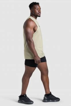 Aivory LYM Boxed Muscle Tank - Sage Mens