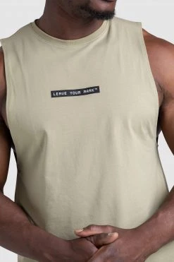 Aivory LYM Boxed Muscle Tank - Sage Mens