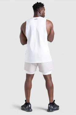 Aivory LYM Boxed Muscle Tank - White