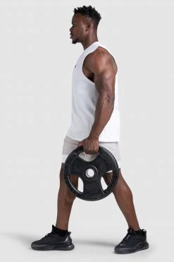 Aivory LYM Boxed Muscle Tank - White