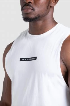 Aivory LYM Boxed Muscle Tank - White