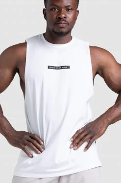 Aivory LYM Boxed Muscle Tank - White