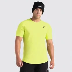Male Outlet Mens Mark Drop Tee V2 - Neon Yellow