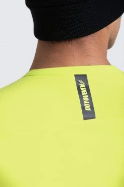 Male Outlet Mens Mark Drop Tee V2 - Neon Yellow