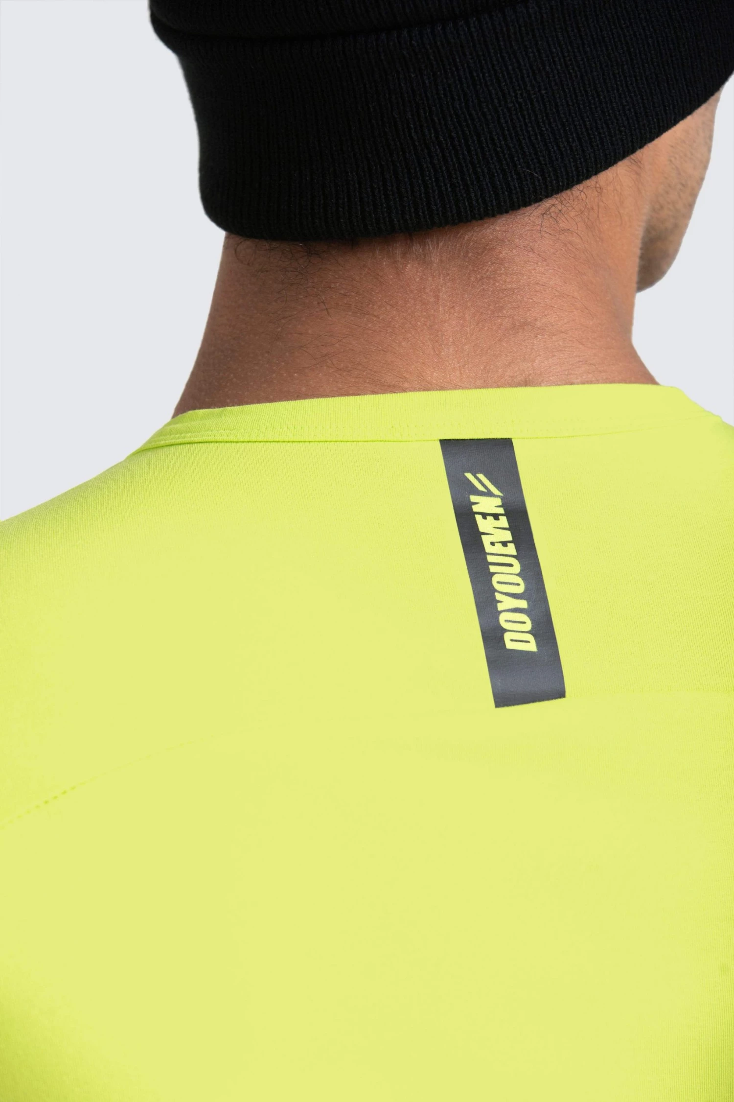 Male Outlet Mens Mark Drop Tee V2 - Neon Yellow