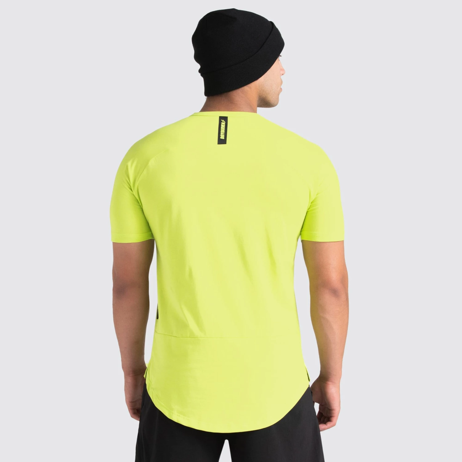 Male Outlet Mens Mark Drop Tee V2 - Neon Yellow