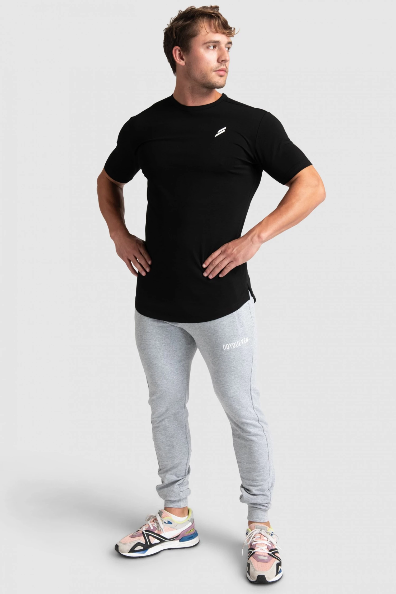 Aivory Mark Drop Tee V3 - Black Mens
