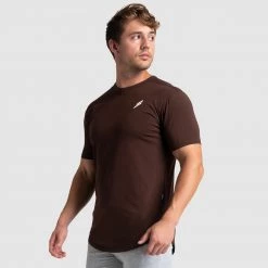 Aivory Mark Drop Tee V3 - Dark Brown