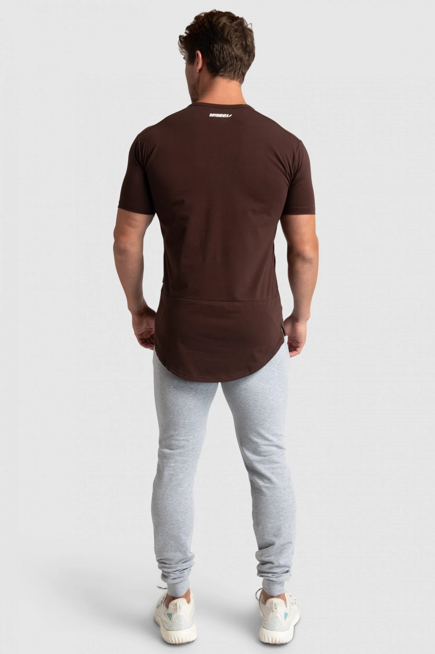Aivory Mark Drop Tee V3 - Dark Brown