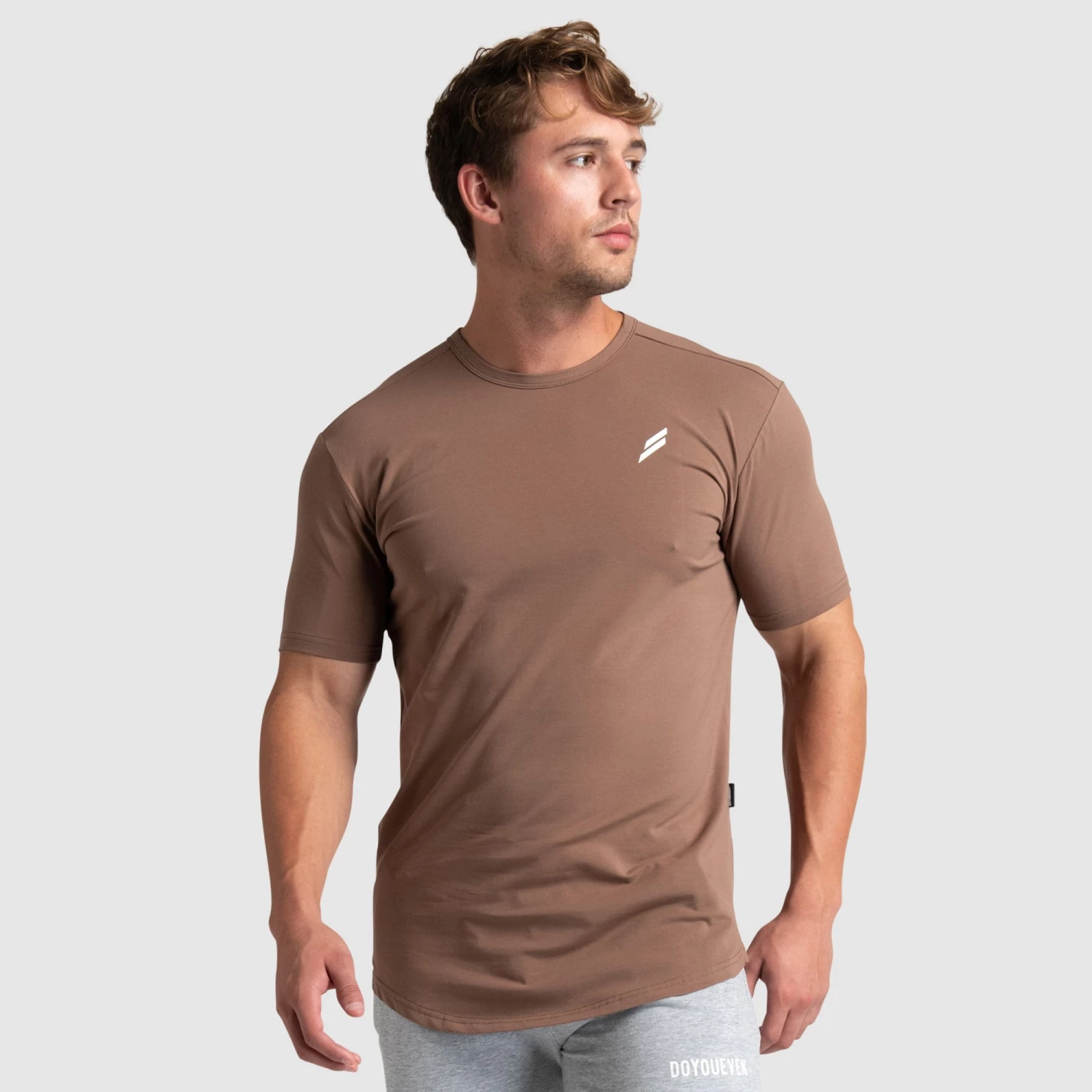 Aivory Mark Drop Tee V3 - Light Brown