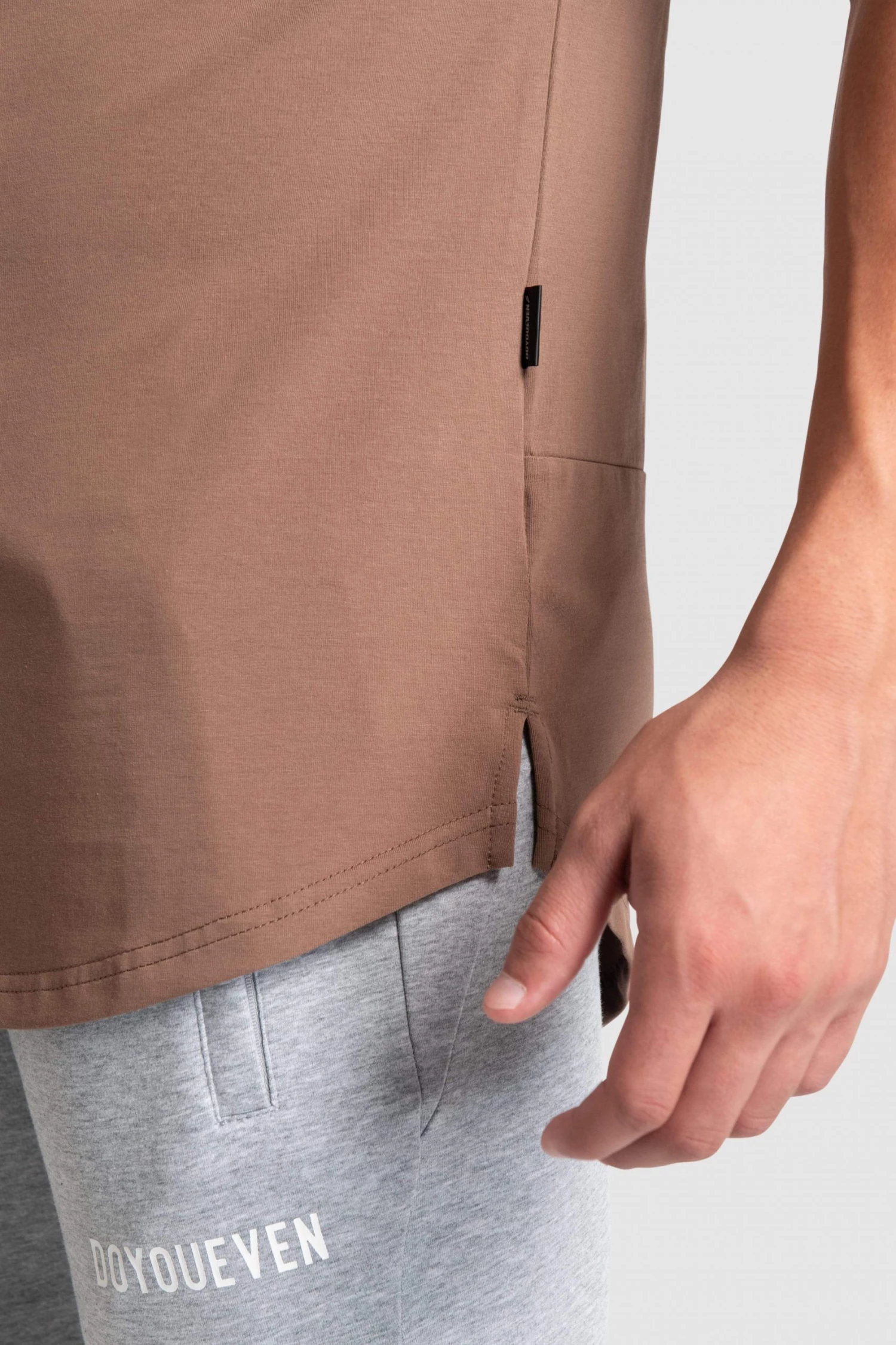 Aivory Mark Drop Tee V3 - Light Brown