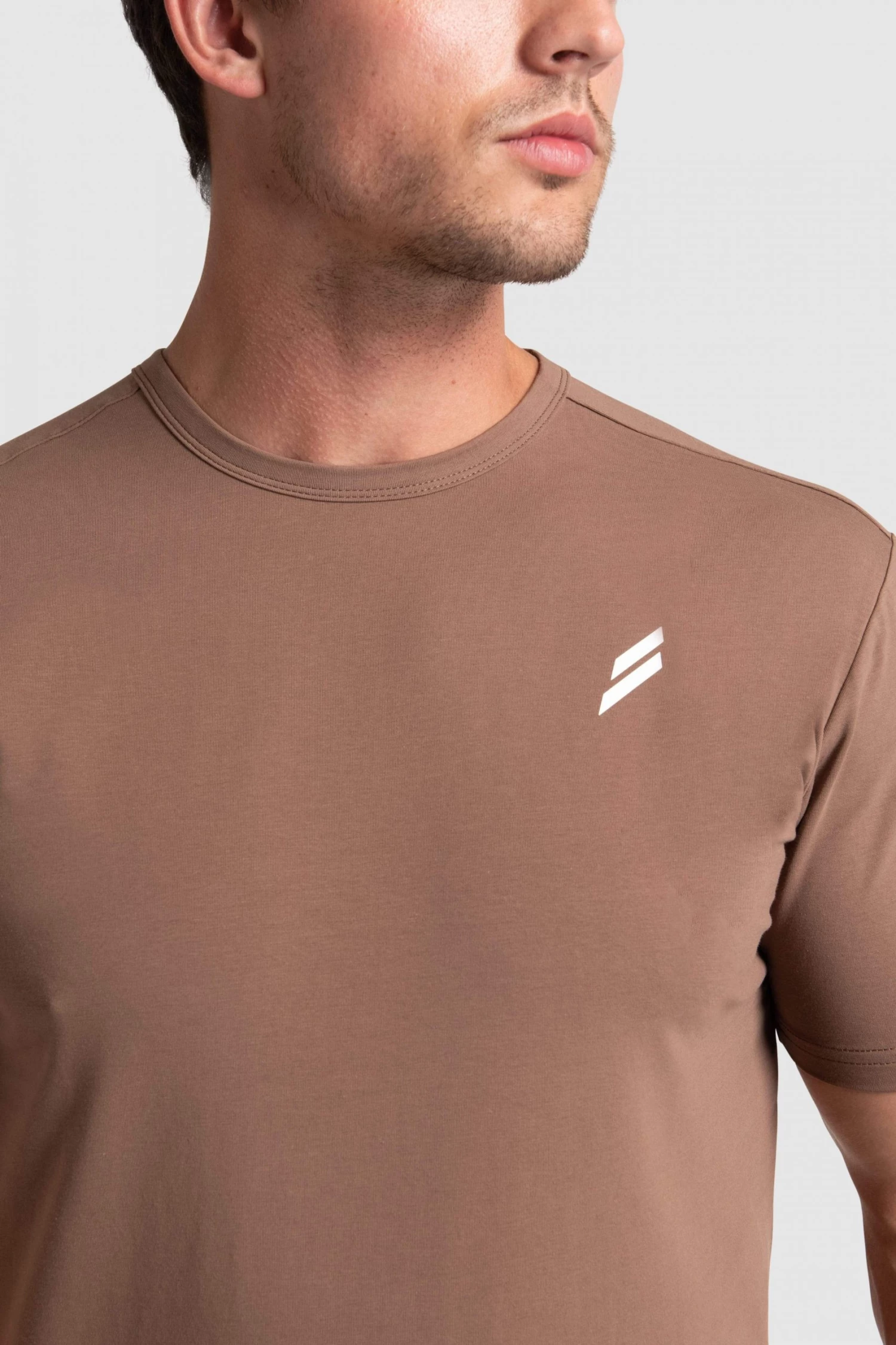 Aivory Mark Drop Tee V3 - Light Brown