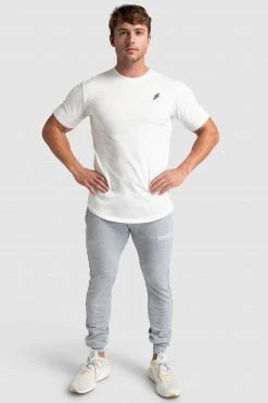 Aivory Mark Drop Tee V3 - White Mens