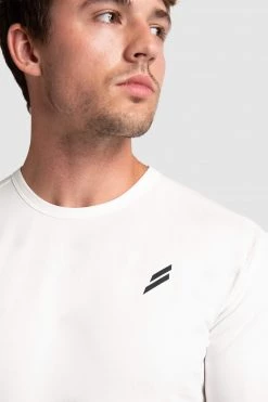 Aivory Mark Drop Tee V3 - White Mens