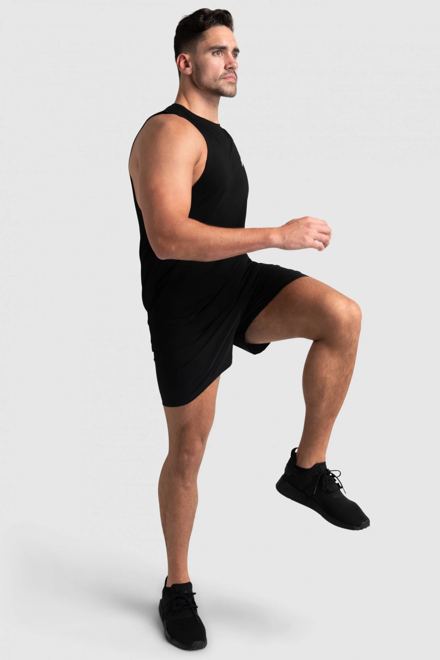 Aivory Mens Mark Muscle Tank V3 - Black