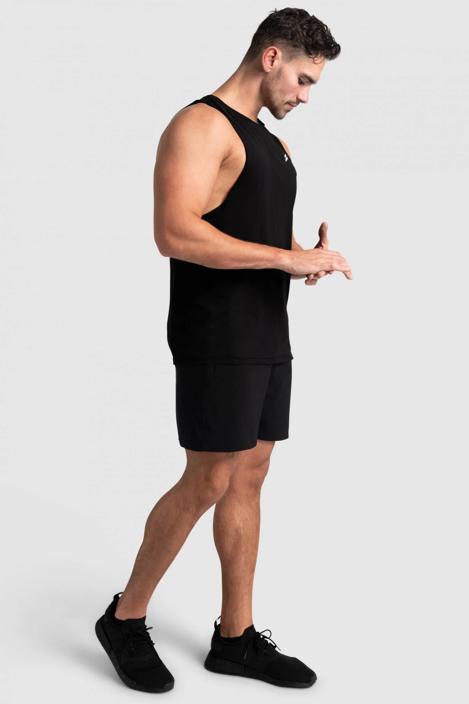 Aivory Mens Mark Muscle Tank V3 - Black