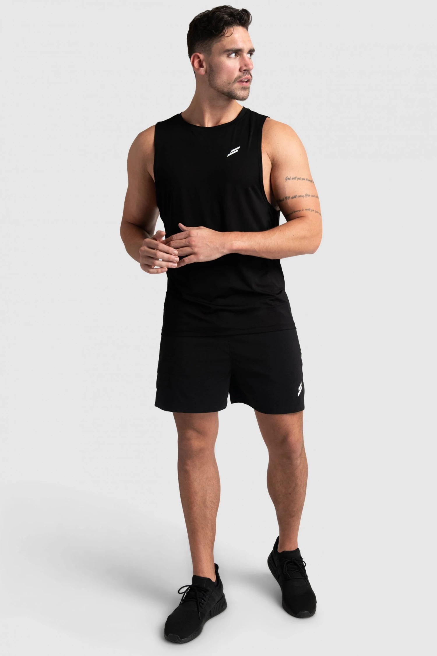 Aivory Mens Mark Muscle Tank V3 - Black