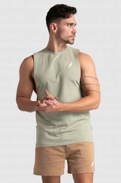 Male Outlet Mens Mark Muscle Tank V3 - Sage